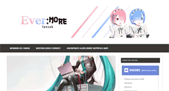 Desktop Screenshot of evermorefansub.com